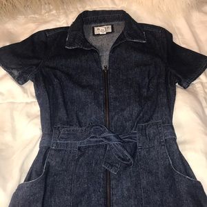 Denim dress